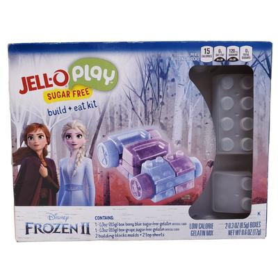 Disney Kitchen | Disney Frozen Jello Molds Building Block Jello Molds Ice Molds Frozen 2 Building | Color: Blue/Purple | Size: Os