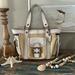 Coach Bags | Coach Natural Woven With Leather Trim Tote | Color: Tan/White | Size: Os
