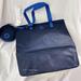 Tory Burch Bags | Nwt Tory Burch Packable Nylon Tote With Zip Pouch Travel Bag Shopper Navy 78553 | Color: Blue | Size: Os