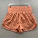 Free People Shorts | Free People Fp Movement The Way Home High Rise Shorts Brushed Apricot Shorts Xl | Color: Orange/Pink | Size: Xl