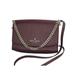Kate Spade Bags | Kate Spade Carson Convertible Crossbody Wine Color Saffiano Leather | Color: Gold/Red | Size: Os