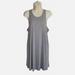 Free People Dresses | Free People Fp Beach La Nite Mini Swingy Tank Dress 5941e1m | Color: Gray | Size: L