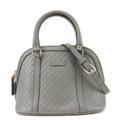 Gucci Bags | Gucci Handbag 449654 Micro Guccissima Leather Grey Shoulder Bag For Women Gucci | Color: Gray | Size: Os
