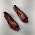 Coach Shoes | Coach Purple Patchwork Suede Ballet Flats Women Size 9 Preowned | Color: Purple | Size: 9
