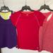 Adidas Tops | Bundle Ladies Name Brand Workout Tops Size Small | Color: Pink/Purple | Size: S