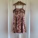 Anthropologie Dresses | Anthropologie Plenty By Tracy Reese Women's Size 12 Silk Blend Sun Dress Bark | Color: Brown/Cream | Size: 12