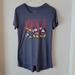 Disney Tops | Disney Mickey Mouse T-Shirt Gray Womans Sz. M | Color: Gray/Red | Size: M