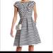 Kate Spade Dresses | Nwt Kate Spade Bow Stripe Mariella Dress, Navy, 4 | Color: Blue/White | Size: 4