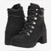 Nine West Shoes | Nwt Nine West Qwerk Black Faux Leather Moto Boots- Size 6.5 | Color: Black | Size: 6.5