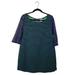 Anthropologie Dresses | Anthropologie Postmark Navy Striped Lace Dress Size Medium | Color: Blue/Green | Size: M