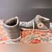 Converse Shoes | Converse Chuck Taylor Allstar Leather Mid Top Shoes Size 11 Mens | Color: Gray/Silver | Size: 11