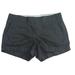 J. Crew Shorts | J. Crew Shorts Womens Sz. 2 Chinos Broken In 100% Cotton Black 3" Imseam Pockets | Color: Black | Size: 2