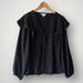 Nine West Tops | 5 For $35 Nine West Top Blouse L | Color: Black | Size: L