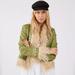 Urban Outfitters Jackets & Coats | New Women’s Leanne Faux Fur Trim Jacket By Urban Outfitters!! | Color: Green | Size: M