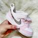 Nike Shoes | Bling Pink Nikes Baby Toddler Nike Court Swarovski | Color: Pink/White | Size: Various