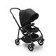 Bugaboo Bee 6, Our Greatest City Pushchair, Small Size and Compact Design, Lightweight, One-Hand Fold, Black Chassis & Black Sun Canopy