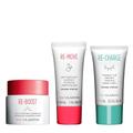 Clarins My Clarins Essentials 3 PIece Set Cleansing Gel Hydrating Cream Sleeping mask Travel Set