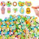 Chuangdi 500 Pcs Pool Party Erasers Bulk Mini Erasers for Kids School Awards Teacher Supplies Colorful Fun Erasers Cute Erasers for Party Favors Goodie Bag Filler Back to School Gifts