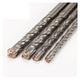 Twist Drills, 6-25mm SDS-PLUS Round Shank 200mm Cross Drill Bit Rotary Drill Bit Concrete Drill Bit For Drilling Through Walls and Stones (Size : 22mm x 200mm, Color : SDS-PLUS)