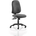Dynamic OP000040 Eclipse XL III Lever Task Operator Chair Without Arms - Charcoal