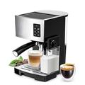 BAFFII Automatic Espresso Coffee Machine 19 Bar Cappuccino & Latte Coffee Maker Espresso Machine With Milk Froth All-in-one Coffee Machines (Color : CJ-265, Size : EU)