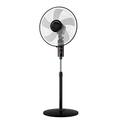 GUHPZA Pedestal Fan, 16-Inch Adjustable Height Fan, 3-Speed Digital Control, Oscillating Pedestal Fan w/Timer, 5 Blades, Remote Control (remote control)