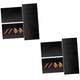 TOPBATHY 12 Pcs Pad Electric Oven Liner Grill Floor Mat Food Oven Mat Baking Liner Oven Liner Mats Air Fryer Grill Pan Baking Tray Liners Grill Mats Glass Fiber Outdoor Roasting Machine