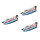 ifundom 3pcs Boat Toy Remote Control Boats Motorcycle Vehicle Pool Toys Rc Sailboat Remote Control Car Remote Control Sailboat Mini Boat Rc Boats Fast Rc Boat Rc Outdoor