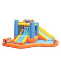 XXLI Bouncy Castle, Bouncy Castles Small Trampoline Children's Toy Slide Outdoor Play Equipment Inflatable Castle Inflatables & Bouncy Castles