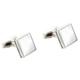 Square shell cufflinks French dress sleeves manicure dress cuffs