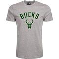 adidas Men Milwaukee Bucks T-Shirt Men's T-shirt - Grey, L