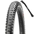 Maxxis Minion DHR II 29x2.60 Mountain Bike Tire with EXO Puncture Protection Bundle with Cycle Crew Tire Lever