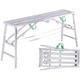 Adjustable Height Telescopic Lightweight Work Platform - Folding Scaffolding Equipment With Load Capacity, Stable & Safe Portable Scaffold Or Ladder Elevating Scaffolding