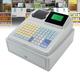 KYZTMHC Cash register with cash drawer Electronic cash register with LCD display 81 key retail cash register system Commercial cash register
