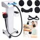 PPGE Home G5 Vibrating Massage Machine with Stand Table, 5 in 1 Body Slimming Beauty Machine Fat Burning Machine Muscle Relaxation Full Body Massager