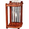 Billiard Cue Racks Pool Cue Racks,Pool Cue Holder Snooker Cue Stand - Pool Cue Rack Floor Stand - Corner Cue Stand, Made of Solid Hardwood, Holds 10 Ball Holders Pool Cue Holder Racks