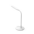 Alba LEDTWIN BC LED Standing Desk Lamp, Plastic, 6 W, White, 18 x 34 x 36 cm