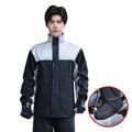 split rain suit rain jacket and pants set rain suit and rain pants Men Split Rain Suit Waterproof Rain Coat and Rain Pant Set Reflective Rain Gear