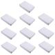 NUOBESTY 20pcs Express To-go Box Present Case Shipping Boxes Small Express Storage Boxes Corrugated Board Boxes Small Gift Boxes Corrugated Mailer White Clothing Corrugated Cardboard Carton