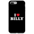Hülle für iPhone 7 Plus/8 Plus Billy Vornamen-Geschenk, I Heart Billy I Love Billy