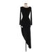 Windsor Casual Dress - High/Low: Black Dresses - New - Women's Size X-Small