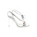 Schutz Heels: Silver Shoes - Women's Size 11