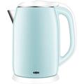 Tower kettle with rapid boiling and drying protection, 2 L 1000-1500W BPA-free automatic shut-off, variable temperature electric kettle (Color : Blue, Size : One Size) (Blue One Size) Full moon vision