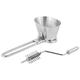 Stainless Steel Rotary Mint Cutter,Stainless Steel Coriander Manual Spice Mill Grater Vegetable Cutter Grinding Tools