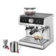 Barista Pro 19Bar Bean to Espresso Commercial Level Coffee Machine with Full Kit for Cafe Hotel Restaurant Coffee Machines (Color : Light Grey, Size : EU)