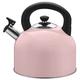 Stove Top Kettle Tea Kettle Stovetop 304 Stainless Steel Whistling Tea Kettle Teapot for Stove Top 4 litres Whistling Kettle with Anti-Scald Handle Whistling Tea Kettle (Color : B, Size : 4L)