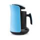 600W Coffee Machine Electric Pot Ground Coffee Maker Cup Thermal Coffee Capsules For Coffee Machine Milk Cappuccino Coffee Machines (Color : Blue, Size : EU)