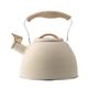 Stove Top Kettle Tea Kettle Stovetop Stainless Steel Whistling Kettle with Spout Cover Hot Water Boiler Kettle Portable Stovetop Hob Kettle Whistling Tea Kettle