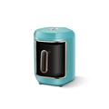 Automatic 600W Coffee Maker Machine Cordless Electric Coffee Pot Food Grade Moka Coffee Kettle Portable travel Coffee Machines (Color : Blue)