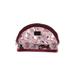 Nicole Miller New York Makeup Bag: Burgundy Floral Motif Accessories